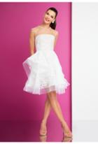 Terani Evening - 1721h4544 Embellished Illusion Jewel A-line Dress