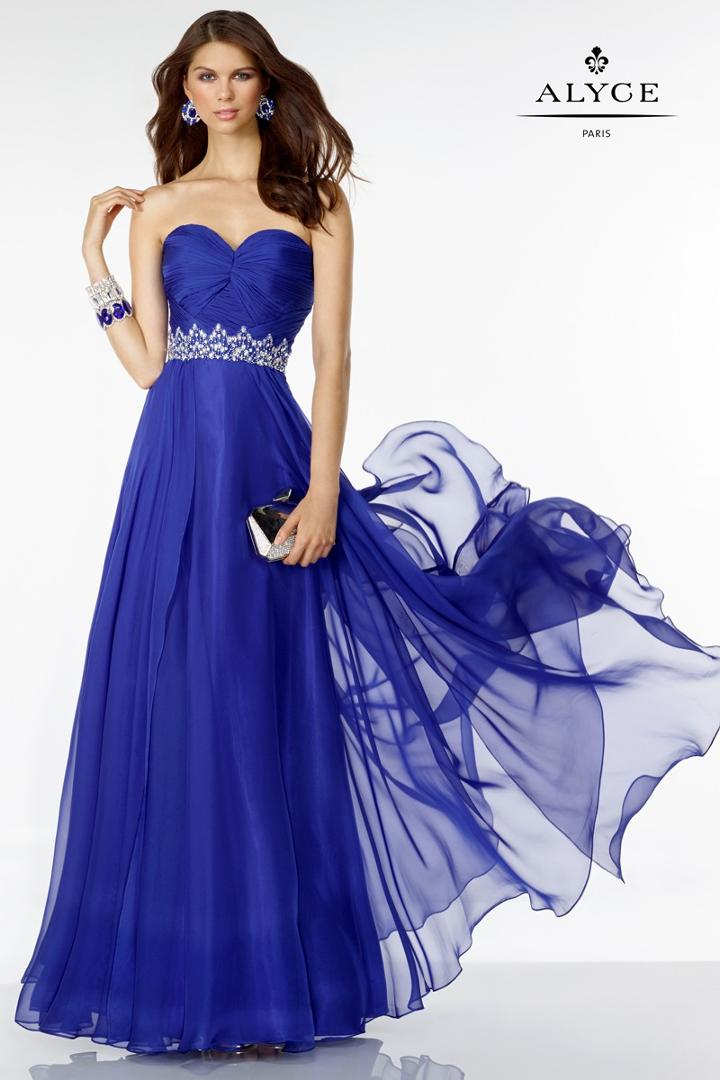 Alyce Paris B'dazzle - 35808 Dress In Cobalt