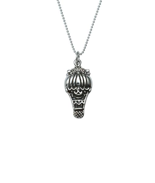 Femme Metale Jewelry - Skully Balloon Pendant Necklace