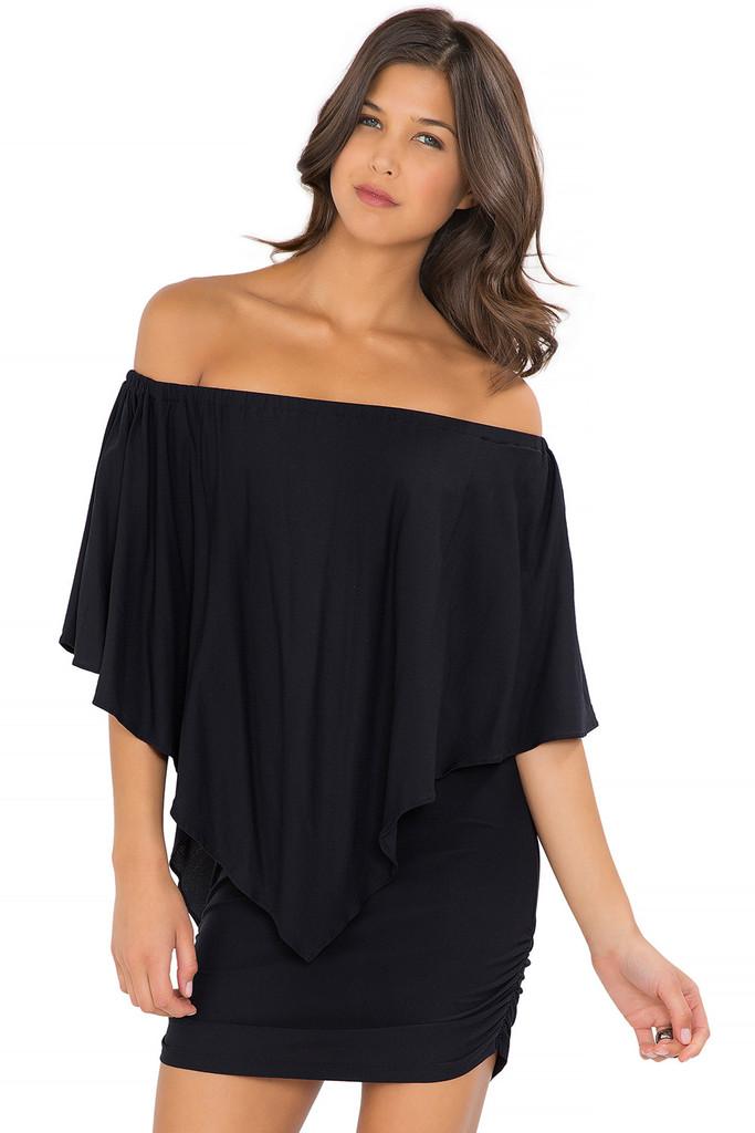 Luli Fama - Cosita Buena Cover Ups Party Dress In Black (l177981)