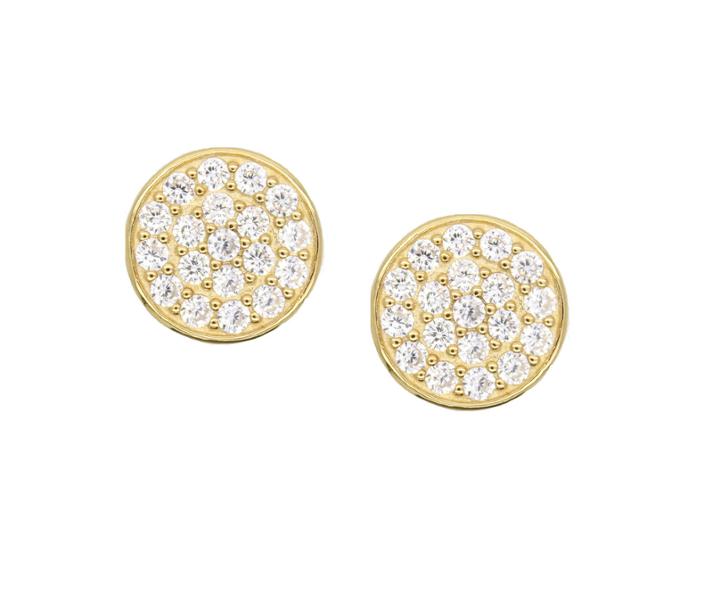 Rachael Ryen - Round Pave Studs