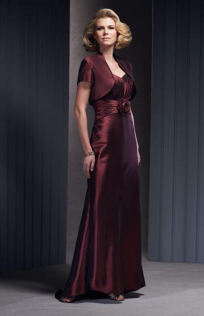 Cameron Blake By Mon Cheri - 210639 Long Dress In Brick