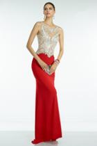Alyce Paris Prom - 6500 Beaded Bateau Evening Gown