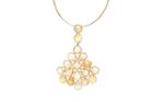 Tresor Collection - 18k Yellow Gold Pendant With Ethiopian Opal & Diamond