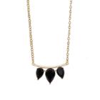 Rachael Ryen - Gemstone Wings Necklace - Black Onyx 6204468165