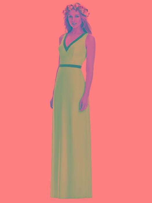 Social Bridesmaids By Dessy - 8173s Dress In Periwinkle