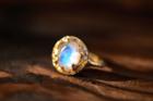 Logan Hollowell - Queen Diamond And Moonstone Ring 6900501699