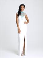 Madison James - 16-371 Dress In Ivory