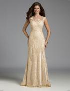 Lara Dresses - 32574 In Champagne