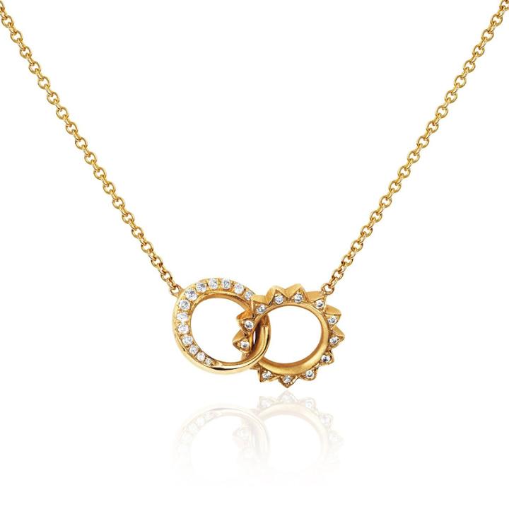 Logan Hollowell - New! Pavã£â© Interlocking Unity Necklace