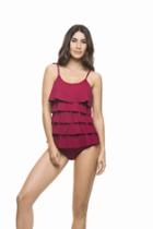 2018 Estivo Swimwear - Ruffled One Piece With Removable Cups 3038/sld/64