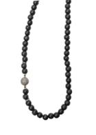 Heather Gardner - Diamond Ball And Diamond Accent Beads Necklace
