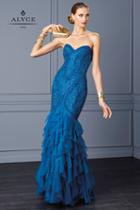 Alyce Paris Black Label - 5695 Dress In Deep Water