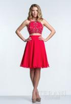 Terani Prom - Two-piece Sequined Halter A-line Cocktail Dress 1522h0160a
