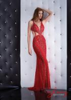 Jasz Couture - 5434 Dress In Red