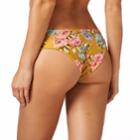 Montce Swim - Gold Floral Additional Coverage Euro Bottom