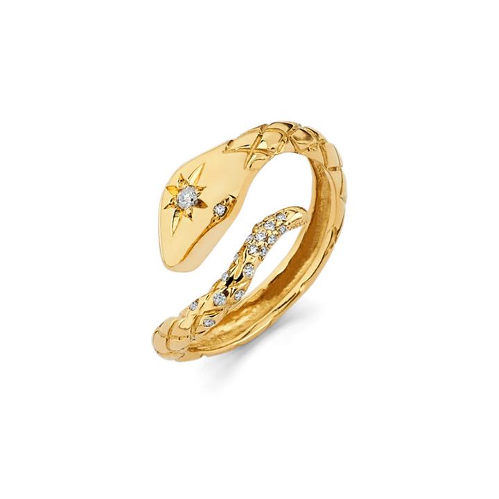 Logan Hollowell - Wilderness Diamond Snake Ring