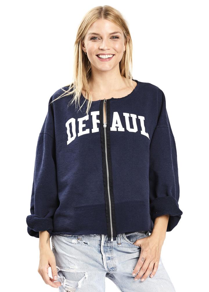 Karen Zambos - Scoop Neck Vintage Sweatshirt