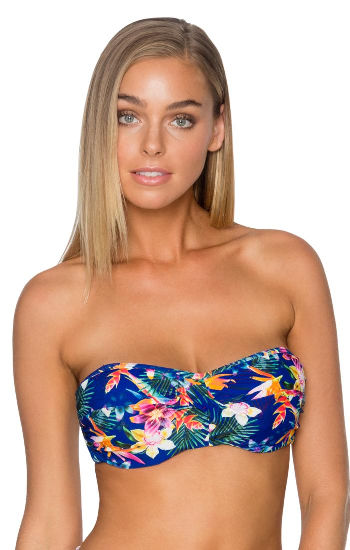 Sunsets Swimwear - Iconic Twist Bikini Top 55maha