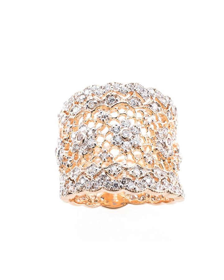 Jarin K Jewelry - Rose Gold Filigree Ring