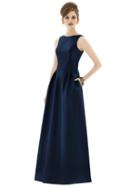 Alfred Sung - D661 Bridesmaid Dress In Midnight