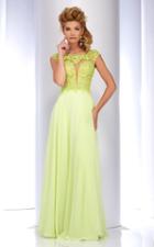 Clarisse - 2779 Lace Bateau A-line Dress