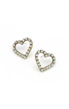 Elizabeth Cole Jewelry - Heart Earrings