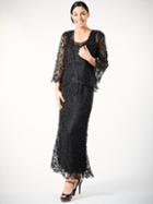 Soulmates - C710x Queen 3/4 Bell-sleeve Jacket Three Piece Skirt Set