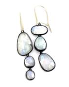 Nina Nguyen Jewelry - Over The Moon Black Oxidized 14k Earrings