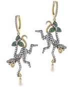 Jarin K Jewelry - Monkey With Dangling Pearl