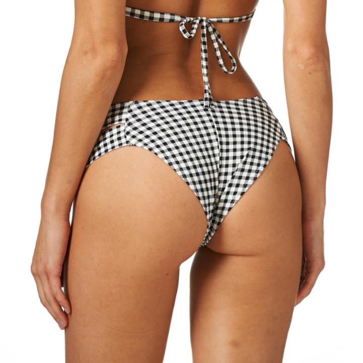 Montce Swim - Gingham Additional Coverage Euro Bottom