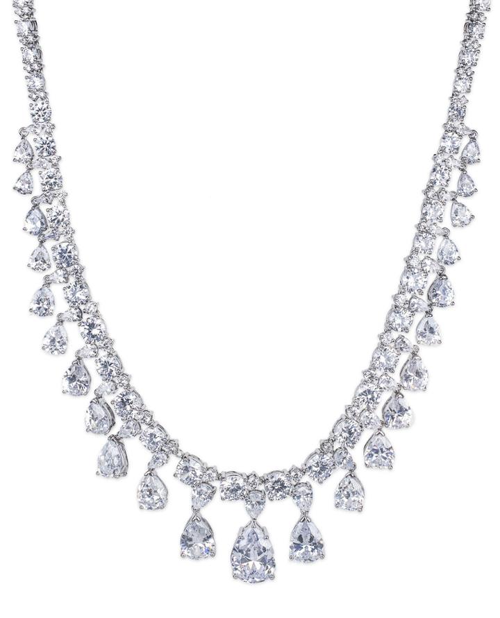 Cz By Kenneth Jay Lane - The Vanderbilt Necklace