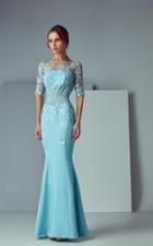 Saiid Kobeisy - 3171 Corset Illusion Adorned Gown