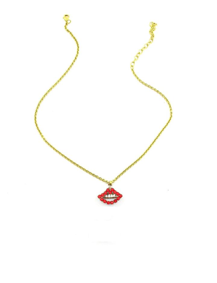 Elizabeth Cole Jewelry - Kissy Necklace