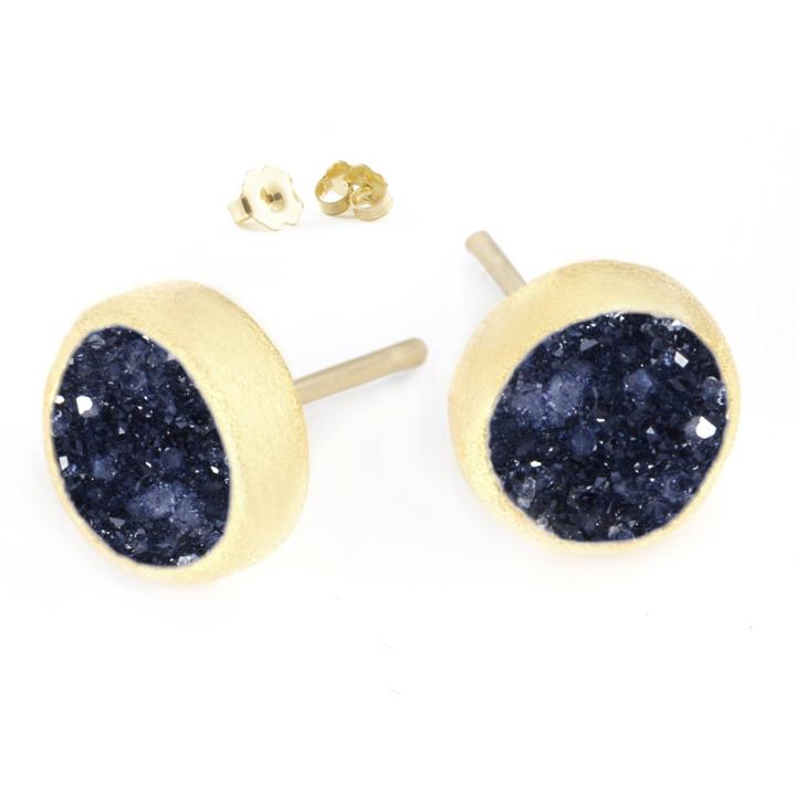 Nina Nguyen Jewelry - Round Gold Studs
