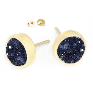 Nina Nguyen Jewelry - Round Gold Studs