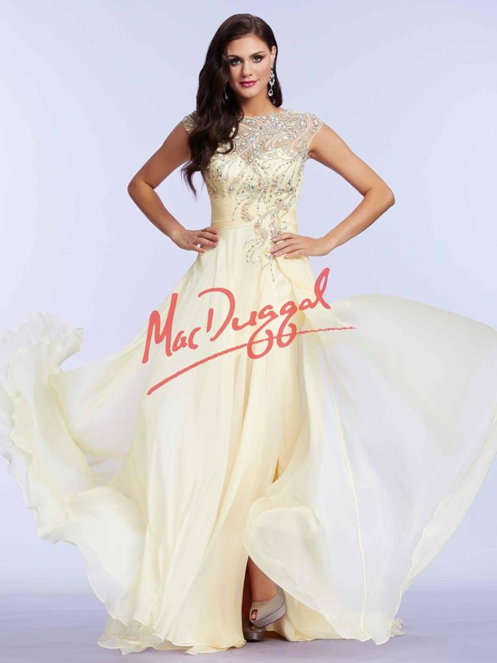 Mac Duggal Prom - 64971 In Buttercup