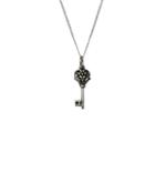 Femme Metale Jewelry - Tiny Key Charm Necklace