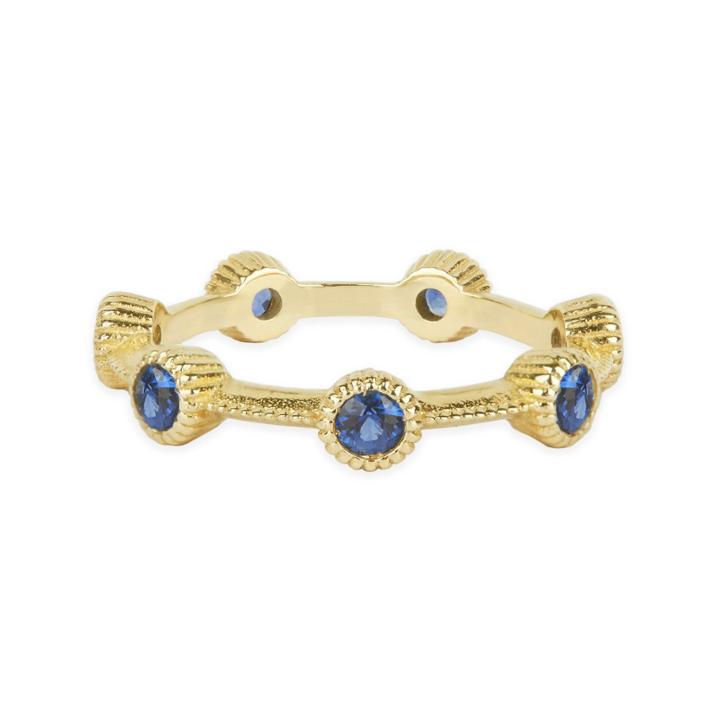 Elizabeth Buenaventura - Beloved Sapphire Eternity Ring