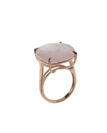 Jarin K Jewelry - Rose Quartz Checkerboard Ring
