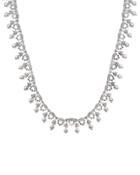 Cz By Kenneth Jay Lane - Draped Freshwater Pearl Necklace