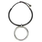 Ben-amun - Natura Collar Necklace With Circle Drop Pendant