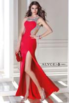 Alyce Paris B'dazzle - 35683 Dress In Red