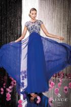Alyce Paris Black Label - 5578 Dress In Sapphire