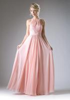 Cinderella Divine - High Halter Lace Bodice A-line Gown