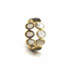 Tresor Collection - Labradorite Stackable Ring Band In 18k Yellow Gold