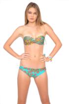 Luli Fama - Suenos Estrellados Rev. Zig-zag Open Side Full Bottom In Multicolor (l474552)