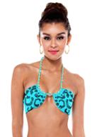 Nicolita Swimwear - Cuba Chain Bikini Tube Top Teal