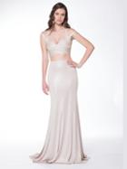 Colors Dress - 1732 Two Piece Bandage Long Dress