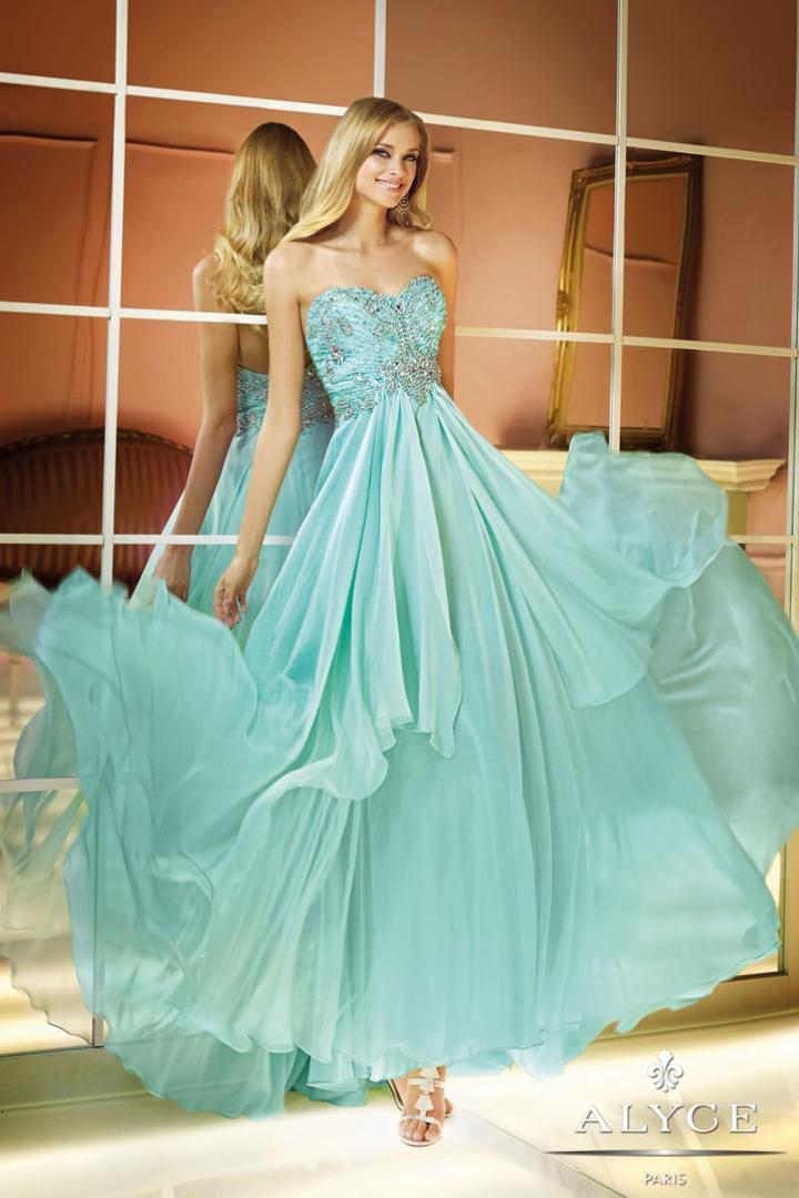 Alyce Paris - 6285 Prom Dress In Ice Mint